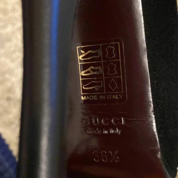 Gucci suede sandals size 6.5 - Picture 8 of 8